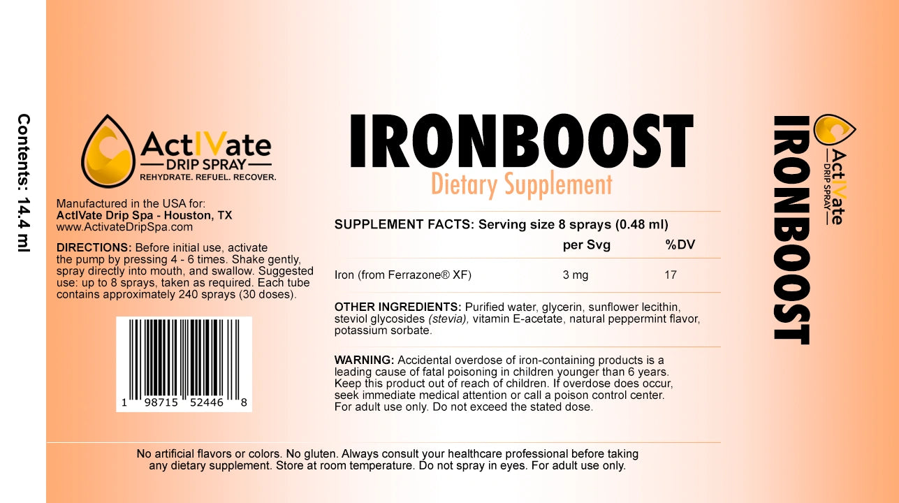 IronBoost Vitamin Spray
